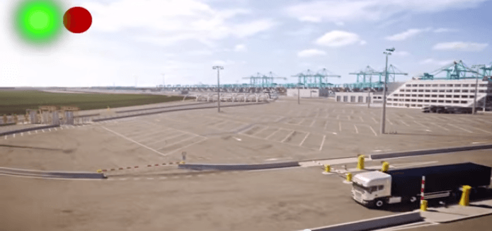 Filmpje APM Terminals MVII, RWG en Portbase; Maasvlakte 2