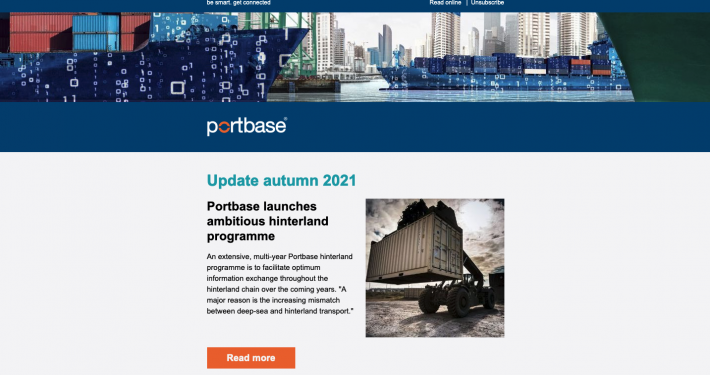Update: Portbase will continue to work for the community this autumn