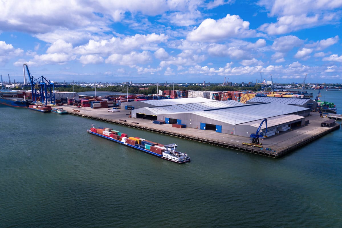 Portbase voor terminals data delen