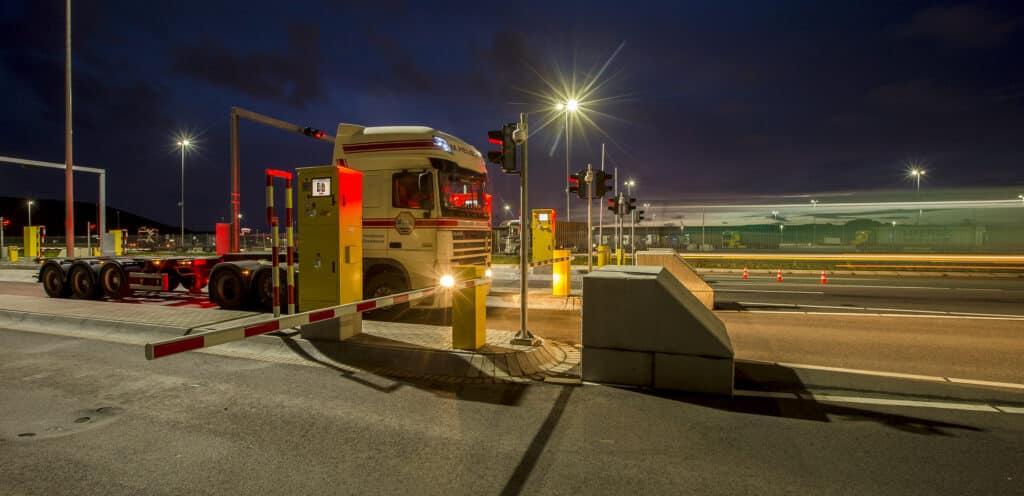 Vervoerder controle maasvlakte